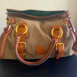 Dooney & Bourke Nubuck Florentine leather Satchel